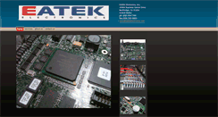 Desktop Screenshot of eatekelectronics.com